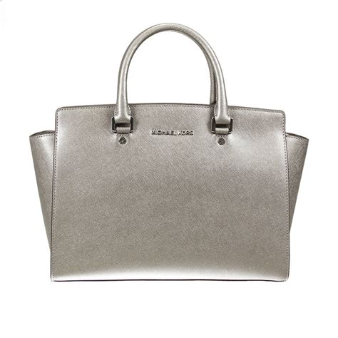 silberne tasche michael kors|Michael Kors silver purses.